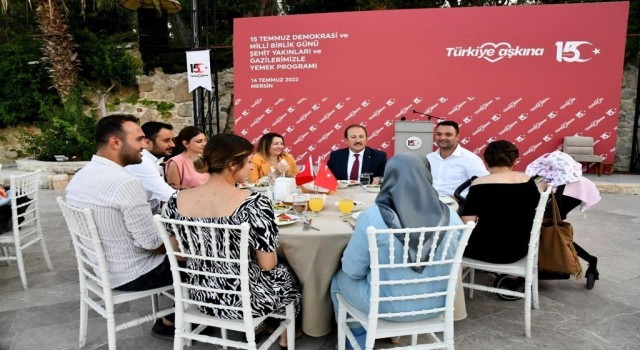 Vali Pehlivan, şehit aileleri ve gazilerle bir araya geldi