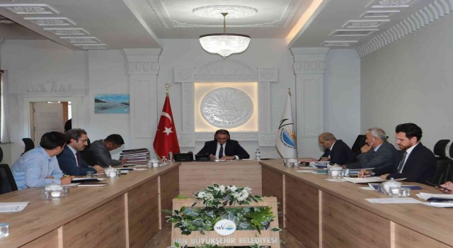 Van Büyükşehir Belediyesinin temmuz ayı meclis toplantısı yapıldı