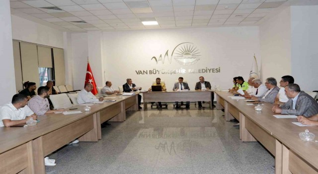 Vanda UKOME toplantısı yapıldı