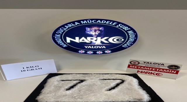 Yalovada korsan takside 1 kilo metamfetamin ele geçirildi