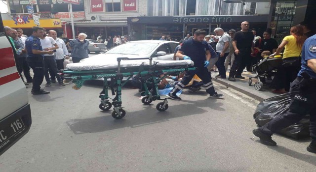 Yalovada otomobilin çarptığı yaya yaralandı