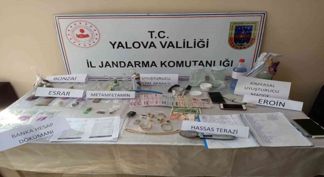 Yalovada uyuşturucu operasyonunda 3 gözaltı