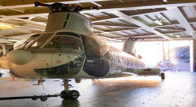 Yangın helikopterleri Gemlike geldi