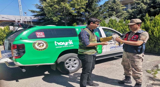 Yaralı halde bulunan gece balıkçılı DKMPye teslim edildi