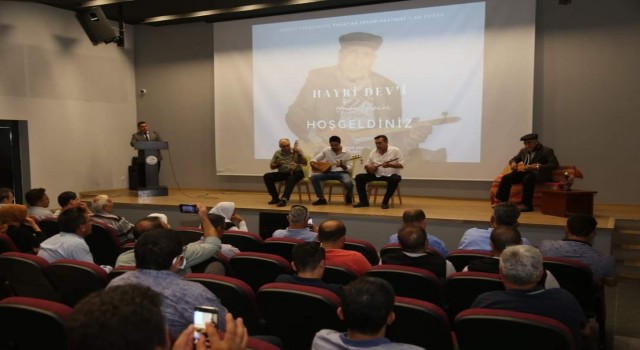 Yaşayan İnsan Hazinesi Hayri Dev türkülerle anıldı