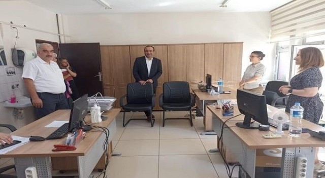 Yeni müdür Berkten denetimlere devam