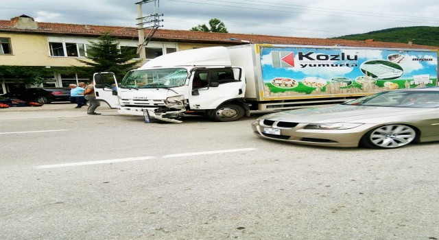 Zonguldakta trafik kazası: 1 yaralı