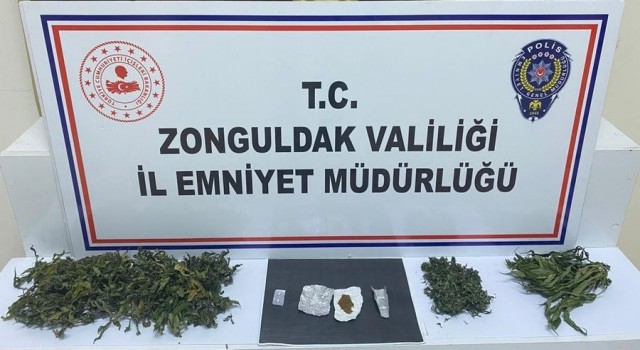 Zonguldakta uyuşturucu operasyon