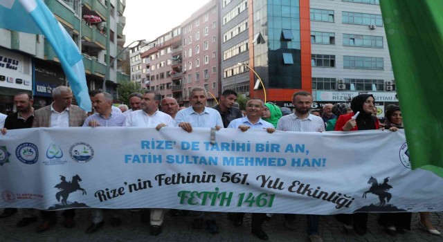  Rizenin Fethinin 561inci yılı kutlandı