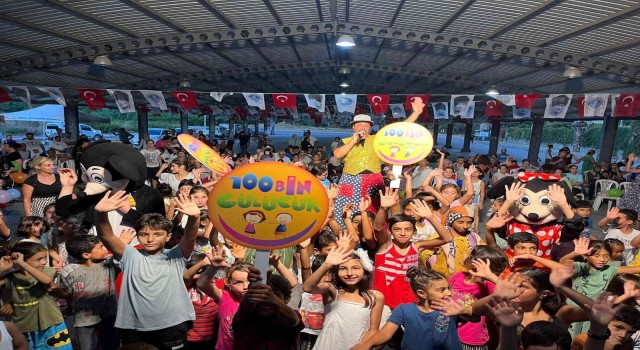 100 Bin Gülücük Projesi Davultepede çocuklarla buluştu
