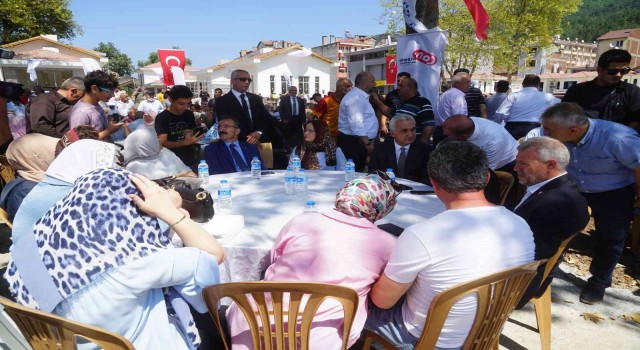 11 Ağustostaki selde hayatını kaybedenler afetin yıldönümünde anıldı