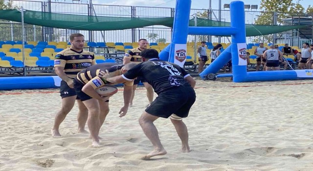 6. Uluslararası İstanbul Plaj Ragbi Lig Turnuvası Kadıköyde başladı