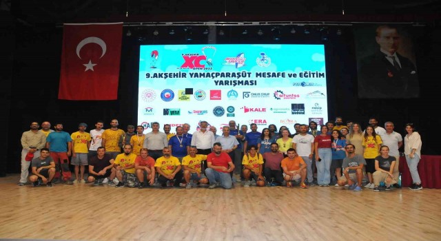 9. Akşehir XC Open 2022 Mesafe ve Eğitim Yarışmasının ödülleri verildi