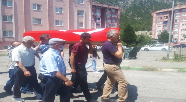 92 yaşındaki Kore gazisi toprağa verildi