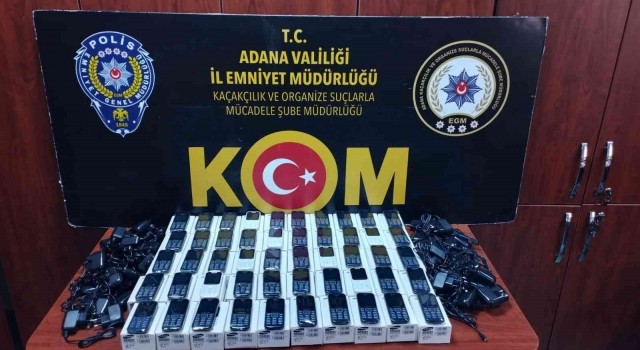 Adanada kaçakçılık operasyonu