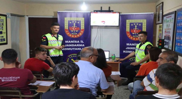 Aday sürücülere son ders jandarmadan