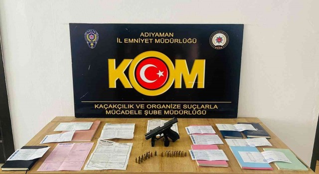 Adıyamanda tefecilik operasyonu