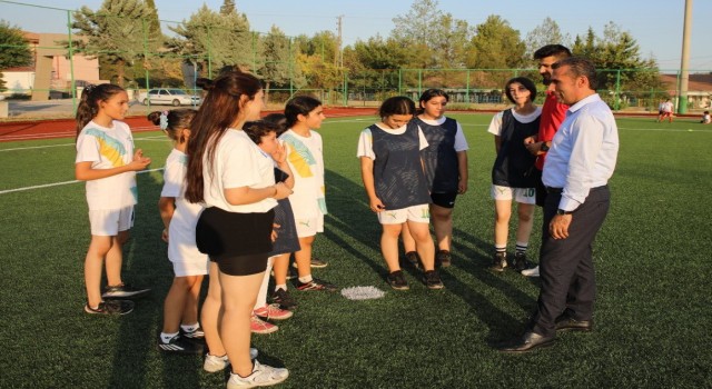 Adıyamanda yaz spor okullarına yoğun ilgi