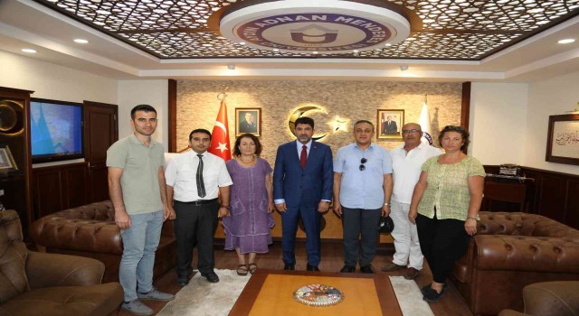 ADÜ Rektörü Aldemir, Şehit Aileleri ve Malul Gaziler Yardımlaşma Derneğini ağırladı