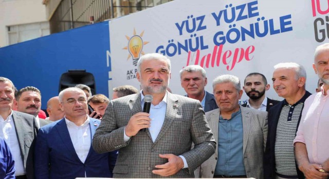 AK Parti İstanbulda saha çalışmalarını artırdı