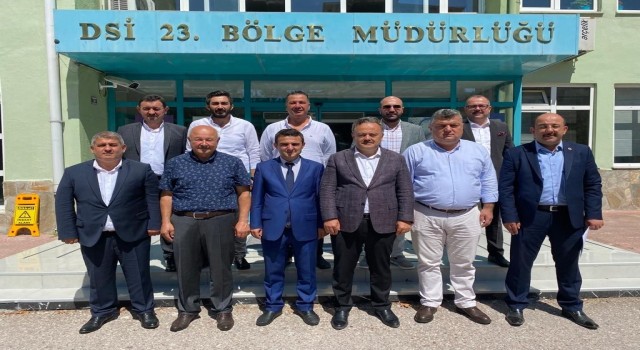 AK Parti teşkilatından DSİ Bölge Müdürü Yasin Devrime ziyaret