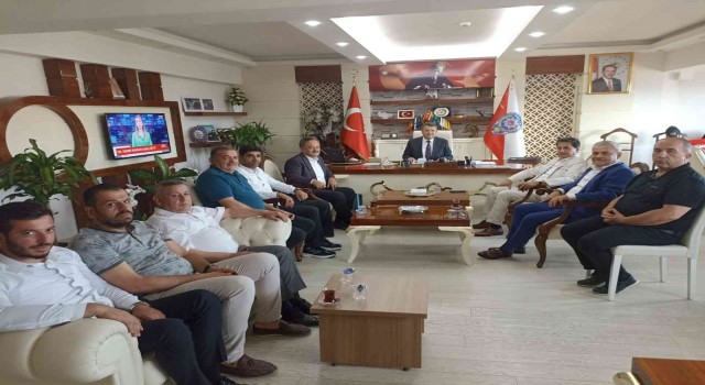 AK Parti teşkilatından İl Emniyet Müdürü Yırtara ziyaret