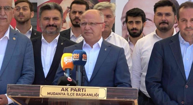 AK Parti tüm teşkilatlarıyla Mudanyada