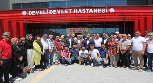 AK Partiden Develi Şehit Ekrem Karakaya Devlet Hastanesine Ziyaret