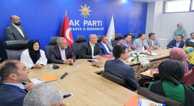 AK Partinin Teşkilattan Sorumlu Genel Başkan Yardımcısı Erkan Kandemir Kütahyada