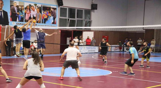 Akçaabatta Voleybol turnuvası sona erdi