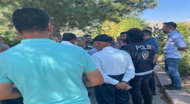 Akçadağda su gerginliği