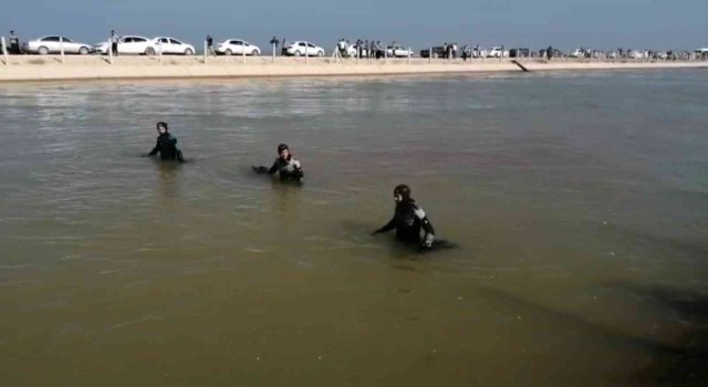 Akıntıya kapılan 2 genci arama çalışmaları devam ediyor