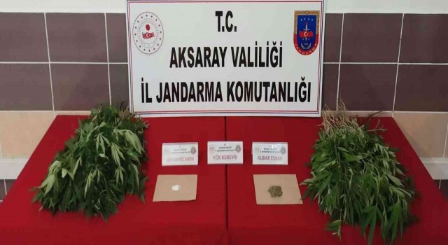 Aksarayda jandarmadan uyuşturucu operasyonu
