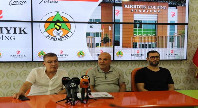 Alanyasporun stad isim sponsoru, Kırbıyık Holding oldu