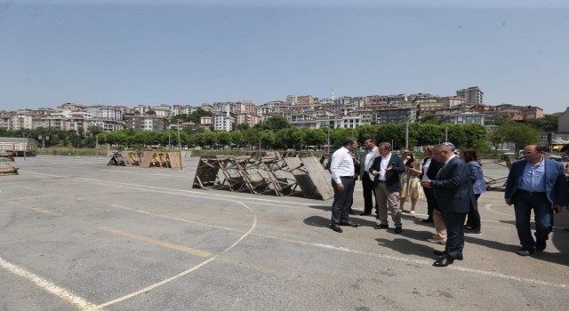 Alibeyköye Kapalı Pazar Yeri için çalışmalar başladı