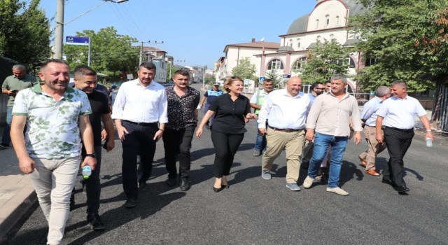 Alikahya Atatürk Mahallesinde 2 bin 500 ton asfalt kullanılacak