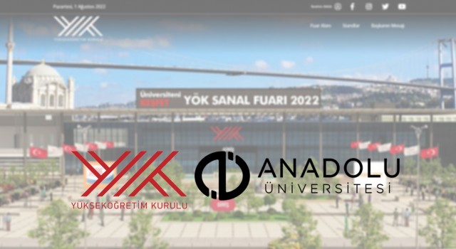 Anadolu Üniversitesine YÖK Sanal Fuarında yoğun ilgi