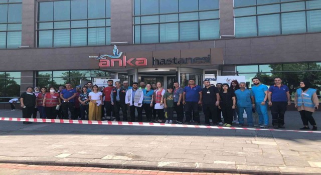 Anka‘da gerçeği aratmayan yangın tatbikatı