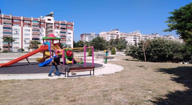 Antakyada parklar yenileniyor