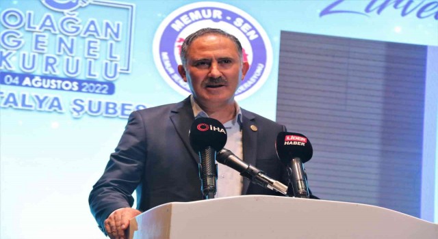 Antalyada Sağlık-Sen Şubesinin 6ncı Olağan Genel Kurulu gerçekleştirildi