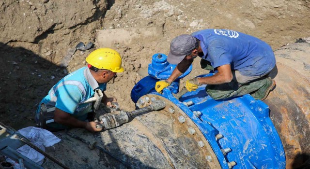 ASKİ 1.2 milyon nüfusa hitap eden 26 yıllık vanaları değiştirdi