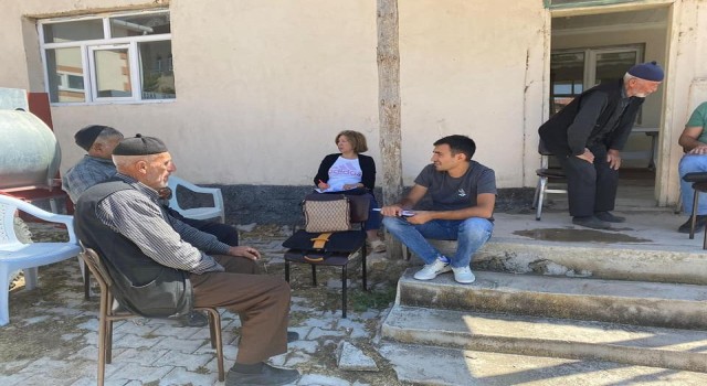 Aslanapada buğday üreticileri ile anket çalışması