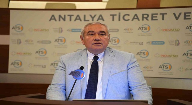 ATSO Başkanı Davut Çetin: Antalyayı akıllı bir kent yaparsak Antalya ekonomisi tutulamaz