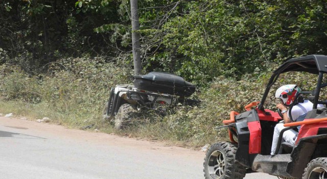 ATV takla attı: 1 yaralı