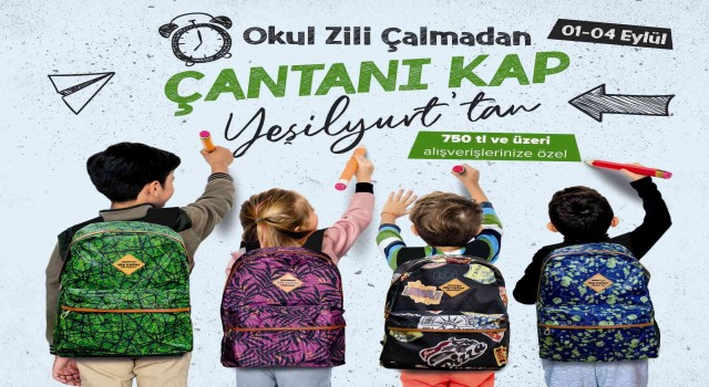AVMden Okula Dönüş kampanyası
