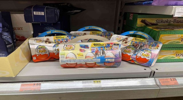 Avusturyada Kinder sürpriz yumurta hala satılmıyor