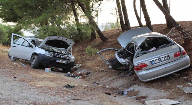 Aydında trafik kazası: 2 ölü, 4 yaralı
