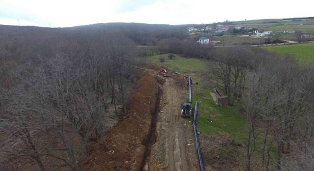 Ayvacık Göleti iki ilçeye günlük 26 bin metreküp içme suyu sağlayacak