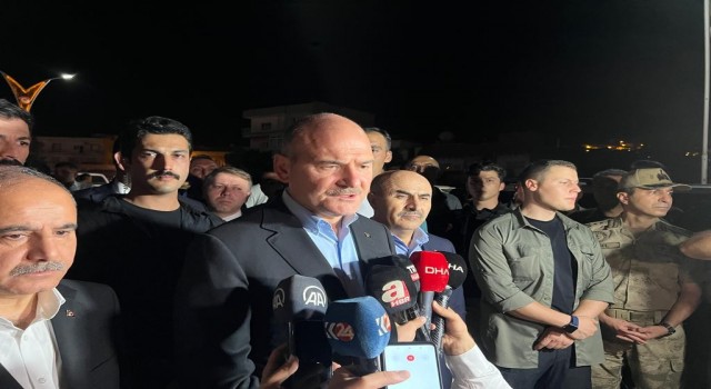 Bakan Soylu: Kaza ile ilgili iki gözaltımız var