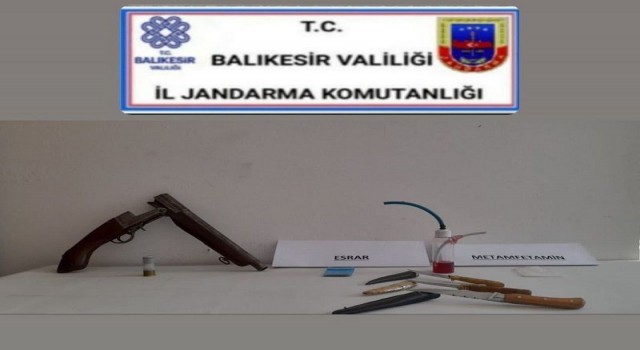 Balıkesirde Huzur operasyonu: 61 gözaltı